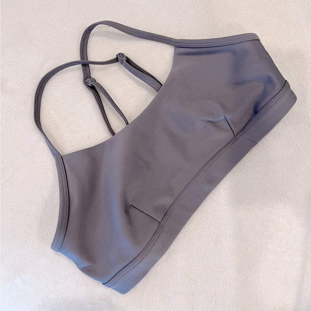 Airlift Intrigue Bra in Purple Dusk by Alo Yoga